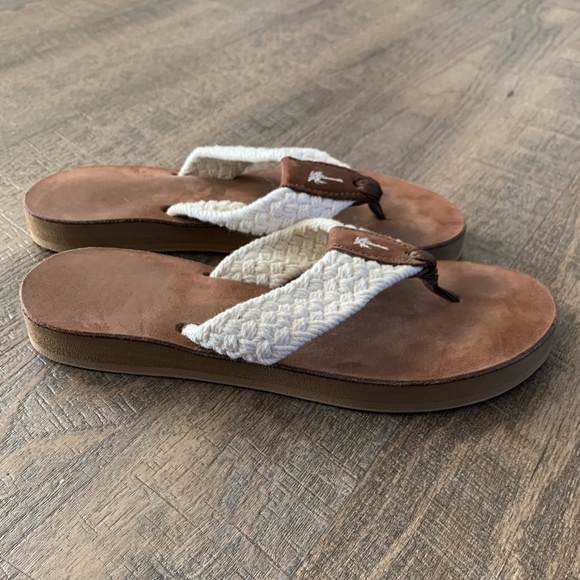 eliza b Shoes - Rope Flip Flops